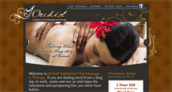 Desktop Screenshot of orchidmassage.com.au